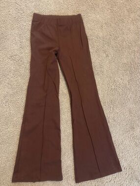 Sunday Ritual Brown Flare Pants